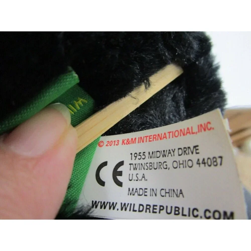 Wild Republic Black Bear 13